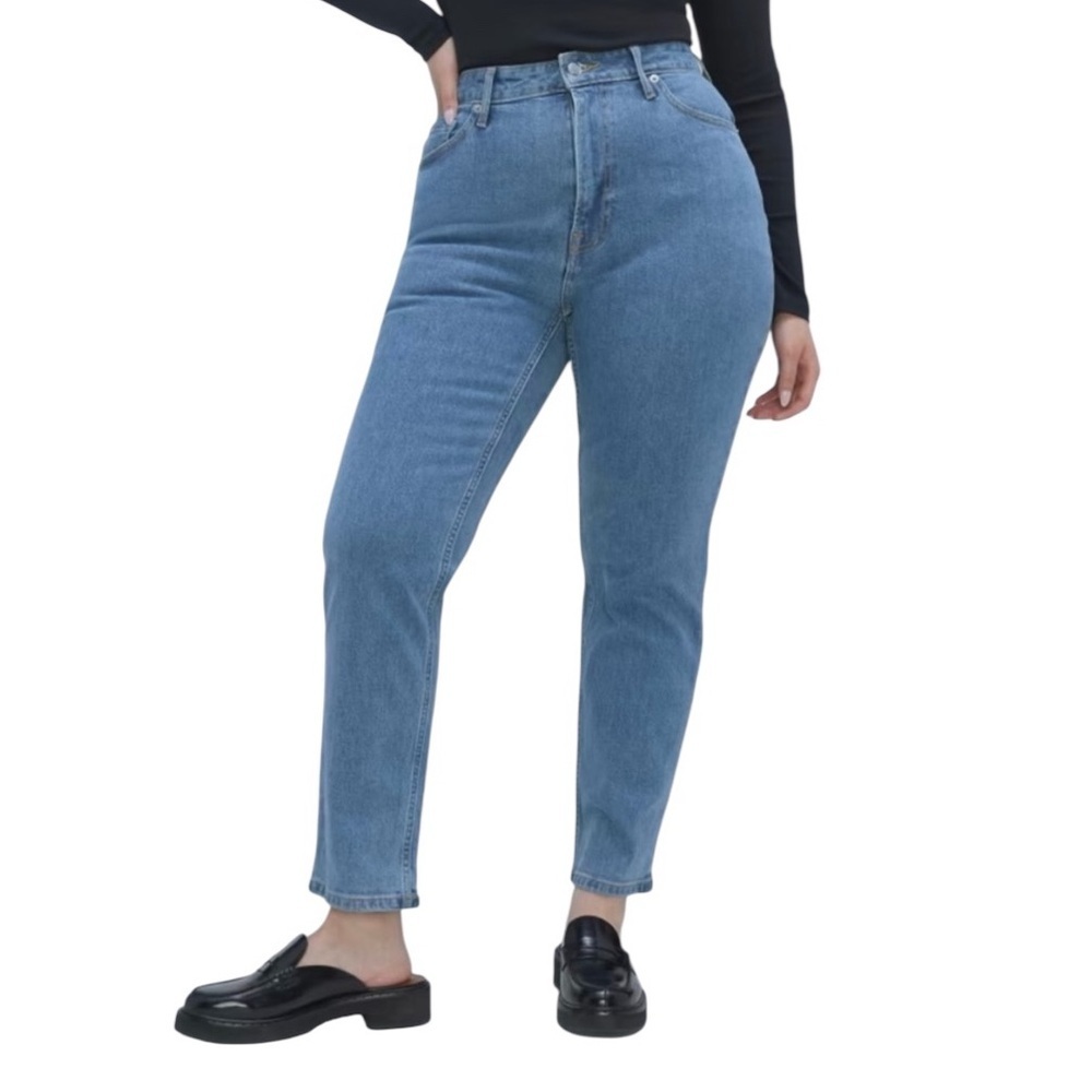 Everlane Women's Straight Leg Jeans - Blue